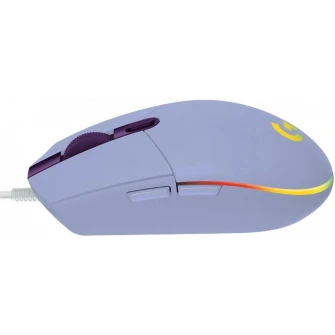 Игровая мышь Logitech G102 LIGHTSYNC, сиреневая, USB, EER, G102 LIGHTSYNC