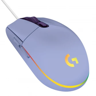 Игровая мышь Logitech G102 LIGHTSYNC, сиреневая, USB, EER, G102 LIGHTSYNC