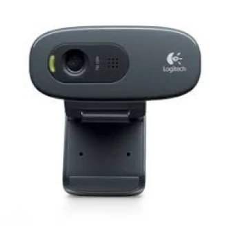 Веб-камера Logitech HD Webcam C270, микрофон, видеозвонки и запись в формате HD 720p, изображения с разрешением 3 мегапикселя, USB 2.0