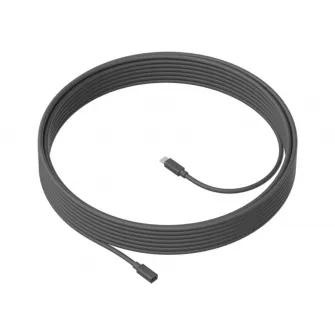 Logitech MeetUp Mic Extension Cable - GRAPHITE - WW - MEETUP 10M MIC CABLE
