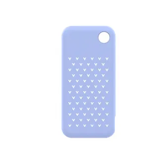 M.2 External SSD 1.0TB  Verbatim Pocket Colour Edition USB 3.2 Gen 2, White with 2 Rubber Sleeves (White & Light Blue), USB-C, Sequential Read/Write: up to 1000/1000 MB/s, Keyring and Cable Holder, Portable, Compact, Rugged and Perfect for travel, Ultra-l