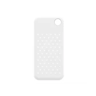 M.2 External SSD 1.0TB  Verbatim Pocket Colour Edition USB 3.2 Gen 2, White with 2 Rubber Sleeves (White & Light Blue), USB-C, Sequential Read/Write: up to 1000/1000 MB/s, Keyring and Cable Holder, Portable, Compact, Rugged and Perfect for travel, Ultra-l
