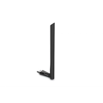 MERCUSYS MU6H  AC650 Wireless Dual Band USB Adapter, 433Mbps on 5GHz + 300Mbps on 2.4GHz, 802.11a/b/g/n/ac, External antenna, USB extension cable