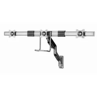 Monitor wall mount arm for 3 monitors up to 17-27