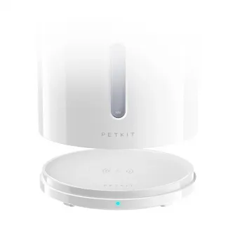 Petkit Eversweet SOLO 2 Smart Pet Drinking Fountain, Capacity 2L, Wireless Pump Design, PETKIT APP via bluetooth, Silent Pump 25dB, Product Size: 185*185*164mm, white