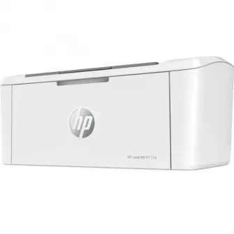 Printer HP Laser 111w, White,  A4, 600 dpi, up to 18 ppm, 32MB, Up to 8k pages/month, Wi-Fi 802.11b/g/n, USB 2.0, PCLm, PCLmS, Apple AirPrint, HP Smart, Mopria, W1500A Cartridge HP 150A (~975 pages) Starter ~500pages.