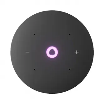 Smart Speaker (YNDX-00059GRN)  Yandex Station MINI 3 Pro with Alisa, Green, LED Display, Smart Home Control Center, No Hub Required, Zigbee, Wi-FI-AC + BT5.0, Alisa Assistant built-in, 18W, Sensor buttons, 3 Microphones