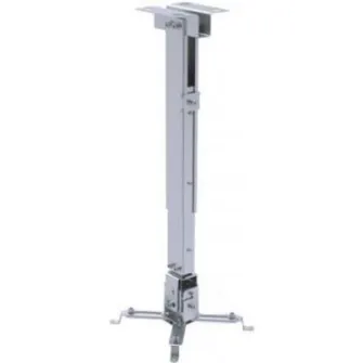 Sunne PRO02s Ceiling Projector Bracket, Ceiling to Projector 430-650mm, Tilt -15°~+15°,max 20 kg, Silver