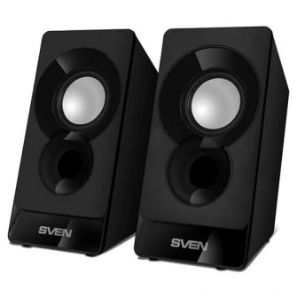 SVEN 300 Black (USB), 2,0 / 2x3 Вт RMS, блок питания USB