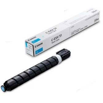 Toner Canon C-EXV51 Cyan, (681g/appr. 60 000 pages 5%) for Canon iRC55xx