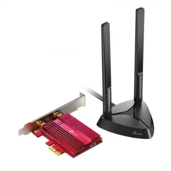 TP-LINK Archer TX3000E  AC1200 Wi-Fi 6 + Bluetooth PCI Express Adapter, 2402Mbps on 5GHz + 574Mpbs on 2.4GHz, 802.11ax/ac/n/g/b/a, 2 Dual Band detachable аntennas, Bluetooth 5.0