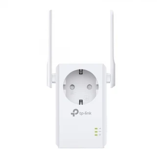 TP-LINK TL-WA860RE  N300 Wireless Range Extender with AC Passthrough, 300Mbps 2.4GHz, 802.11n/g/b, Ranger Extender mode, 1 Lan Port, WPS, 2 external antennas