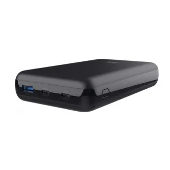 Trust Laro 100W USB-C Laptop Powerbank, High-capacity 100W powerbank to fast-charge your USB-C laptop or MacBook on the go, Quick Charge 3.0, auto-detect, USB PD 3.0 + PPS, Black