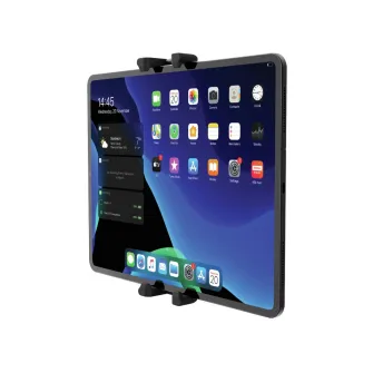 Trust Rheno Phone And Tablet Headrest Car Holder, Universal car holder for phones and tablets to attach to your headrest, Adjustable fixing clamp firmly holds most phones and tablets (115-228mm wide)