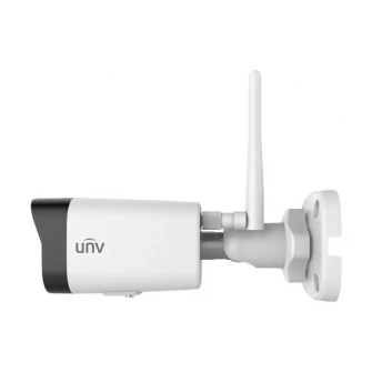 UNV IPC2122SR3-F40W-D, BULLET 2Mp WiFi, 1/2,7 CMOS, фиксированный объектив (4 мм), ИК-диапазон: до 30 м, ICR, 1920x1080:20 кадров/с, Ultra 265/H.265/H.264/MJPEG, тройной поток, MicroSD, сброс, DWDR, IP67, HLC, DC12V