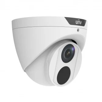UNV IPC3614SS-ADF28KM, 4 Мп, 1/3 CMOS, фиксированный объектив 2,8 мм, ИК до 40 м, ICR, 2688*1520: 30 кадров в секунду; 2560*1440: 25 кадров в секунду, Ultra 265/H.264/MJPEG, три потока, MicroSD , Коридорный режим, микрофон, 120 дБ WDR, IP67, HLC, LightHun