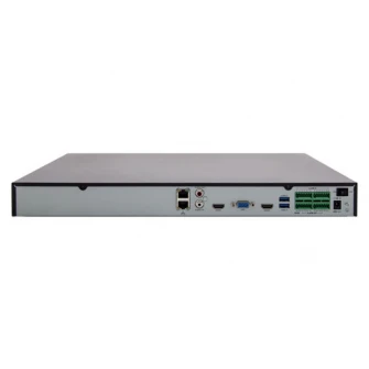 UNV NVR304-16E-B, 16-ch, 4 SATA, Incoming Bandwidth 160Mbps, 16 x 1080P@30 / 8 x 4MP@30 / 4 x 4K@30, Dual Network interface,  Audio In/Out 1/1, Alarm In/Out 16/4, 1U, H.265&4K