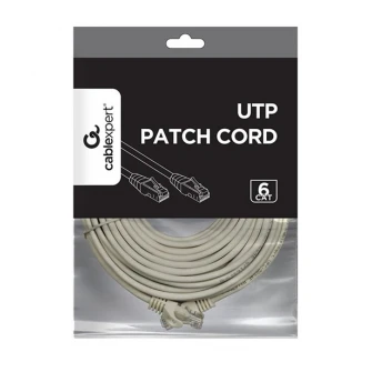 UTP Cat6 Patch cord, 15 m, Grey