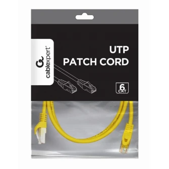 UTP Cat6 Patch cord, 2 m, Yellow