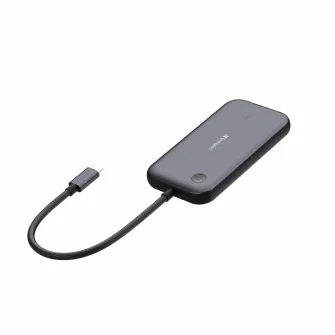 Verbatim USB-C Wireless Display Adapter ''Share My Screen 1080p'' with Hub WDA-01, 10 meter wireless range, 2 x USB-A 3.2 Gen1 up to 5Gbps, SD/microSD, HDMI, VGA, cable length 15cm, 193 g