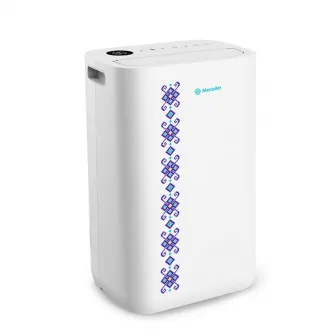 Dezumidificator si Purificator AlecoAir D25 TRADITIO, 25 Litri/zi, pentru 60mp, WiFi, UV-C, TRUE HEPA, Carbon, Sleep, Child Lock, Swing