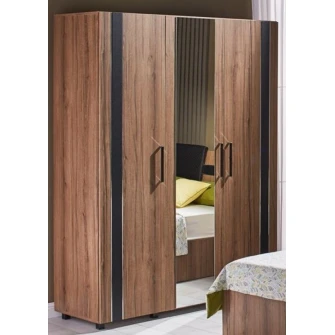 Dulap cu Balamale Ambianta Fenix 1540x1990mm Nut