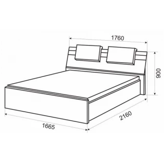 Pat Ambianta Fenix 1.6m Nut