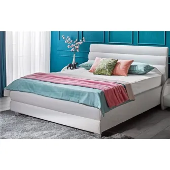 Promo Set Pat Ambianta Inter-3 1.8m Alb + Saltea ortopedica Ambianta Somneo Lux 180x200x23.5