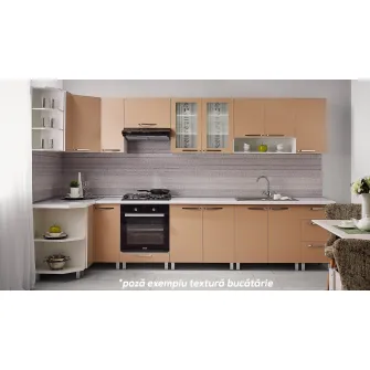 Set bucatarie Ambianta Fresh 2.6 m (cappuccino) + servicii de modelare si vizualizare CADOU