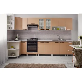 Set bucatarie Ambianta Fresh Cappuccino + servicii de modelare si vizualizare CADOU