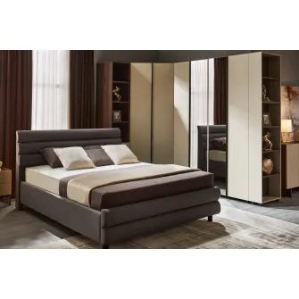 Set dormitor Ambianta Kosmo Gri