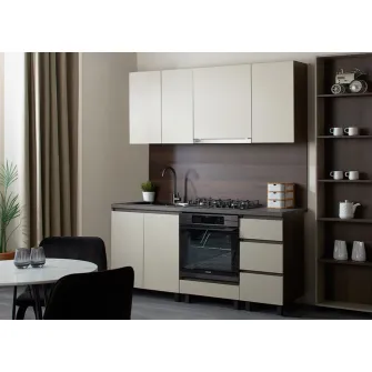 Set mobila bucatarie Ambianta Astra 1.8 m Catania / Fungo + servicii de modelare si vizualizare CADOU