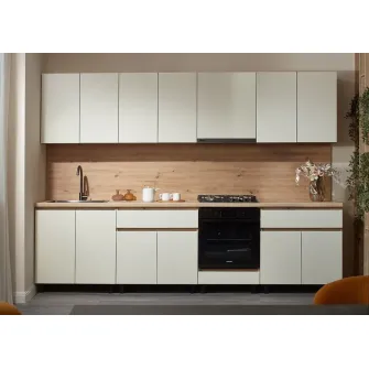 Set mobila bucatarie Ambianta Astra 3 m Artisan / Crem