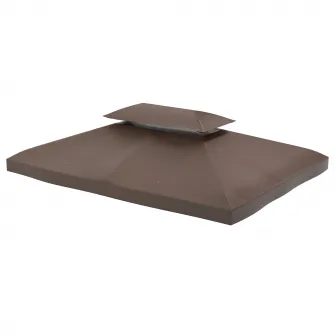 Acoperis de schimb pentru pavilion, strat dublu 3x 4m Outsunny