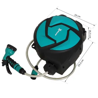 Aparat DURHAND de stropid Gradina Automat cu Tub de 10m, Albastru
