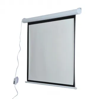 Ecran de proiectie Home Cinema cu inch de motorizare de 100 inci, alb