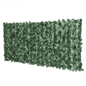 Gard viu artificial, anti-UV, 240x100cm, verde inchis, Outsunny