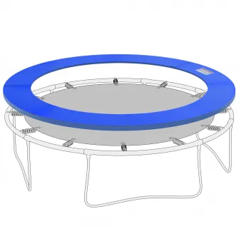 HOMCOM Invelis Bord de Protectie pentru Trambulina Elastica