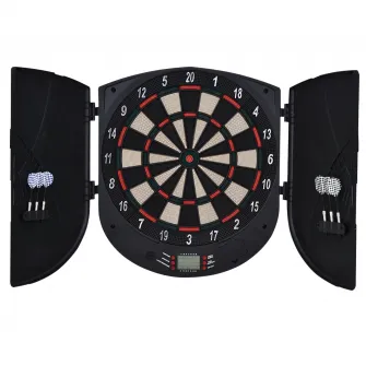 HOMCOM Joc Dart Electronic pentru 8 Jucatori si 26 Moduri de Joc