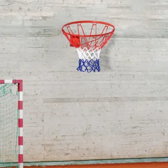 HOMCOM Plasa Cos de Basket cerc din metal plasa din nylon Φ46cm