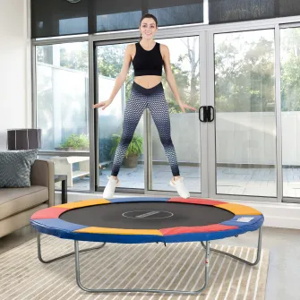 HomCom, protectie margine trambulina, Ø305 cm, multicolora