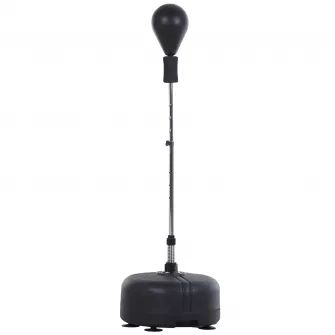 HOMCOM Punching Ball Sac de Box Sol cu Manusi Incluse