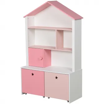 HOMCOM Raft Biblioteca Organizator Dulap