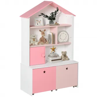 HOMCOM Raft Biblioteca Organizator Dulap