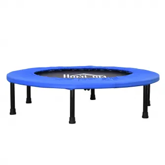 HOMCOM Trambulina Elastica pentru Jumping Fitness Structura din Otel Φ91x22.5cm