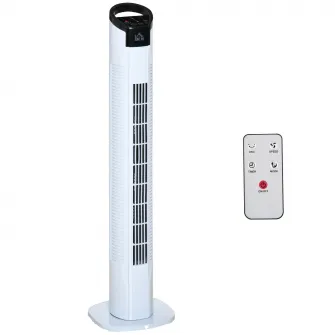 HOMCOM Ventilator tip Coloana cu Telecomanda