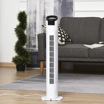 HOMCOM Ventilator tip Coloana cu Telecomanda