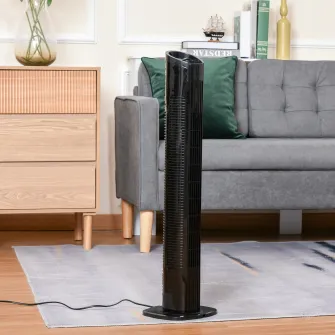 HOMCOM Ventilator tip Coloana Turn 3 Viteze