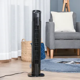HOMCOM Ventilator tip Coloana Turn 3 Viteze