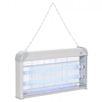 Lampa Antitantari 30W, 48.5x8.5x26.5cm Argintie-Neagra Outsunny
